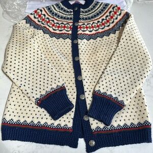 Vintage 1950s William Schmidt hand knitted sweater